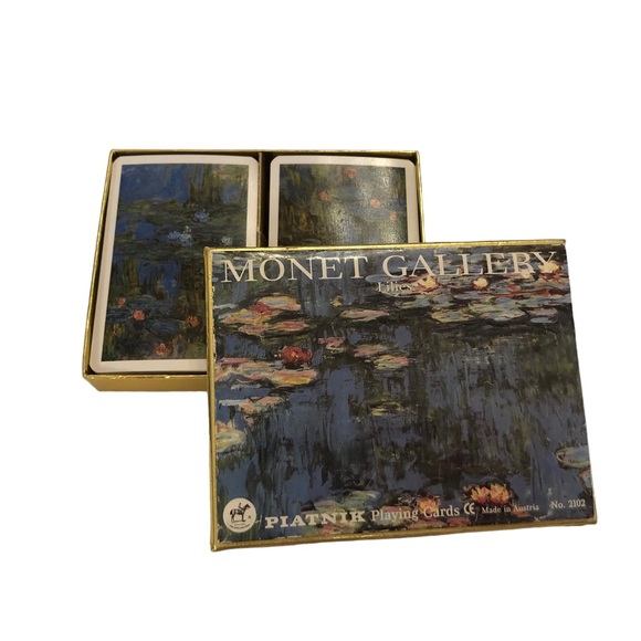 Monet Gallery Lillies Playing Cards - Picture 7 of 10